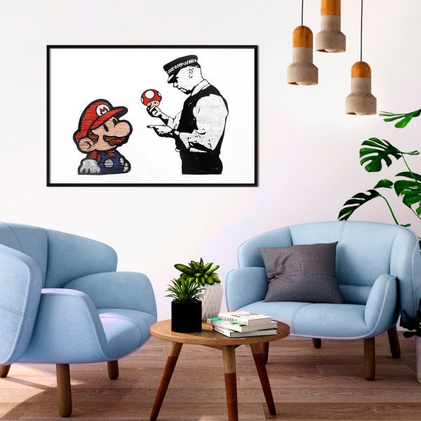Banksy: Mario and Copper Banksy: Mario and Copper