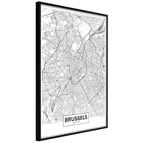 City Map: Brussels (Dark) City Map: Brussels (Dark)