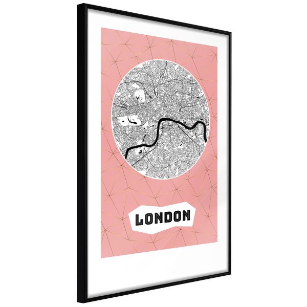 City map: London (Pink) City map: London (Pink)