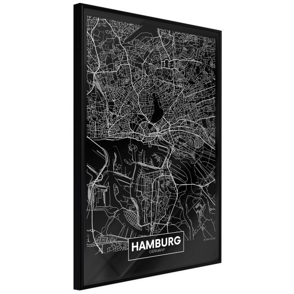 City Map: Hamburg (Dark) City Map: Hamburg (Dark)