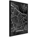 City Map: Amsterdam (Dark) City Map: Amsterdam (Dark)