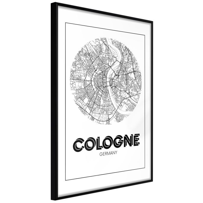 City Map: Cologne (Round) City Map: Cologne (Round)
