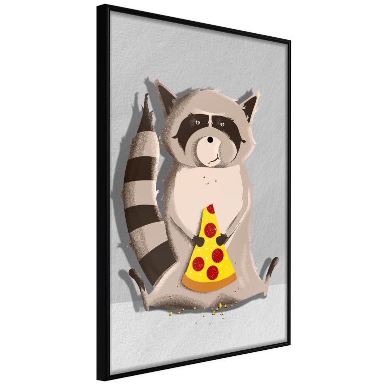 Racoon Eating Pizza Racoon Eating Pizza
