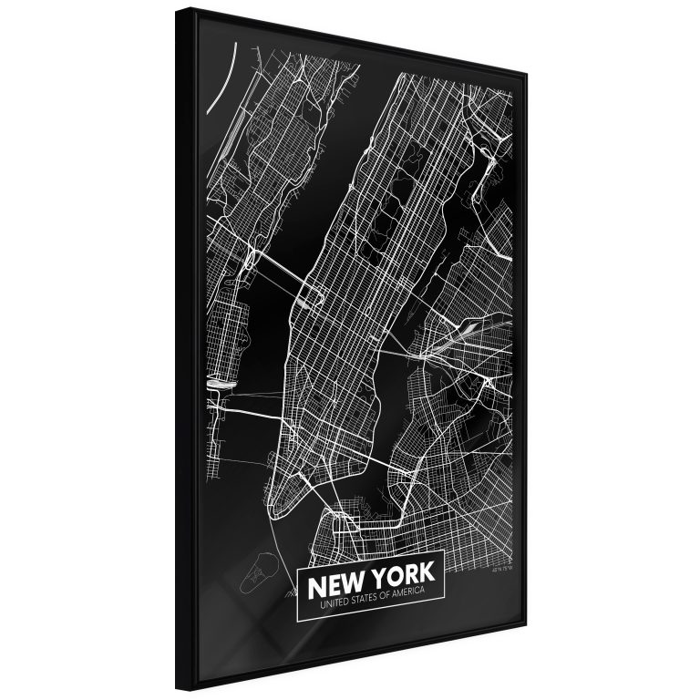 City Map: New York (Dark) City Map: New York (Dark)