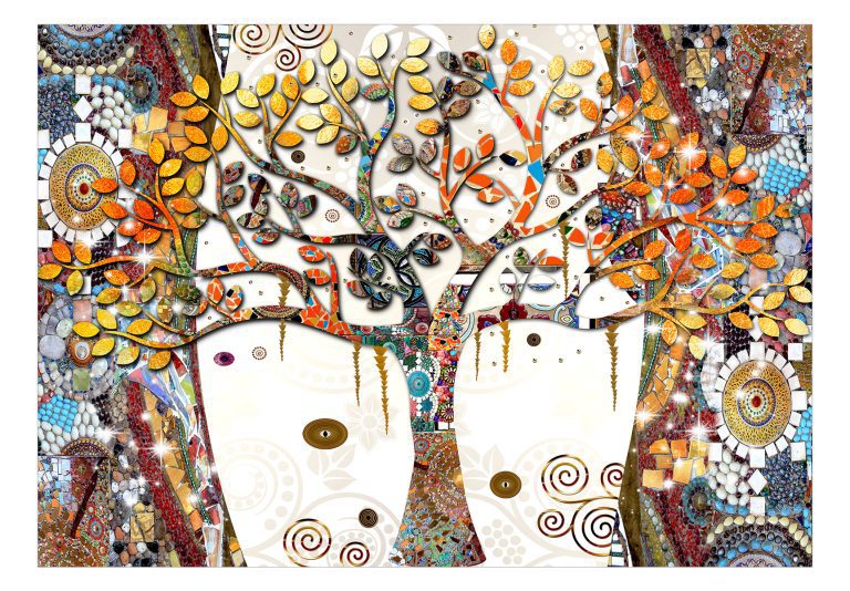 Samolepící fototapeta – Decorated Tree Samolepící fototapeta – Decorated Tree