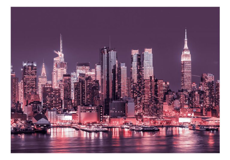 Fototapeta – NYC: Purple Nights Fototapeta – NYC: Purple Nights