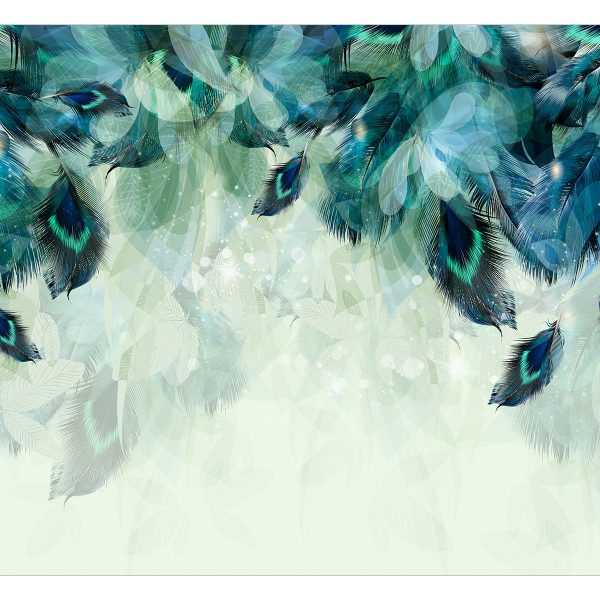 Fototapeta – Emerald Feathers Fototapeta – Emerald Feathers