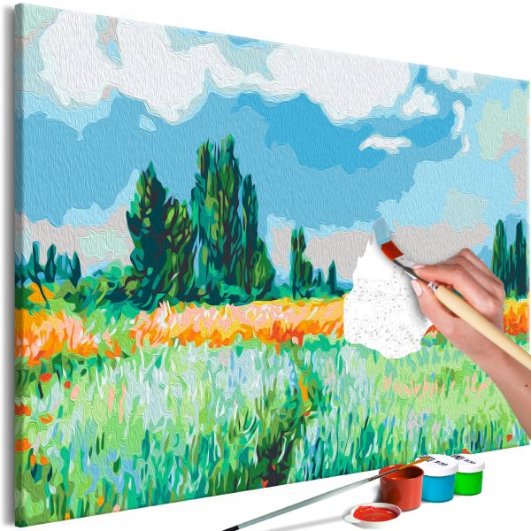 Malování podle čísel – Claude Monet: The Wheat Field Malování podle čísel – Claude Monet: The Wheat Field