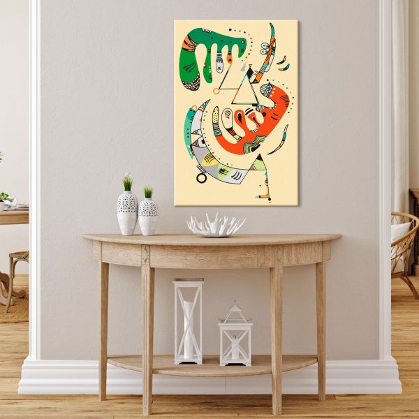 Malování podle čísel – Vasily Kandinsky: Vert et rouge Malování podle čísel – Vasily Kandinsky: Vert et rouge