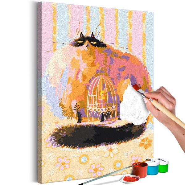Malování podle čísel – Fat Cat Malování podle čísel – Fat Cat
