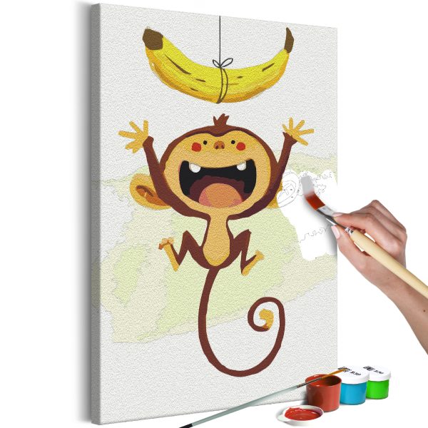Malování podle čísel – Hungry Monkey Malování podle čísel – Hungry Monkey