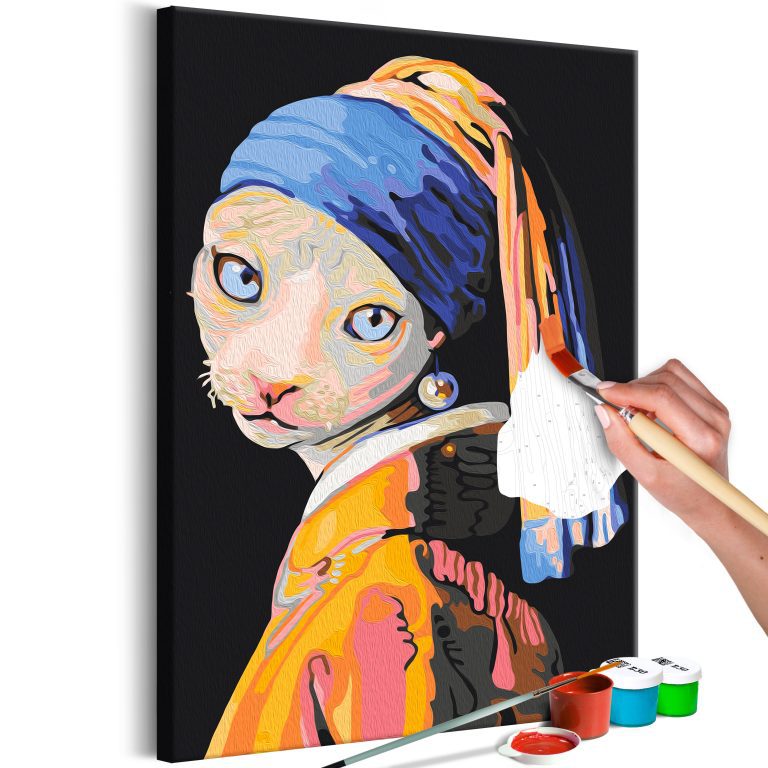 Malování podle čísel – Netherland Cat Malování podle čísel – Netherland Cat