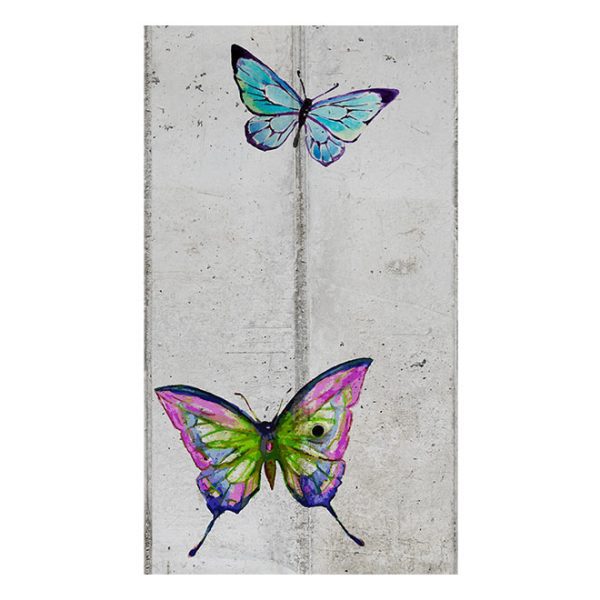 Fototapeta – Butterflies and Concrete Fototapeta – Butterflies and Concrete