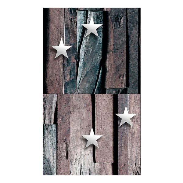 Fototapeta – Stars on Wood Fototapeta – Stars on Wood