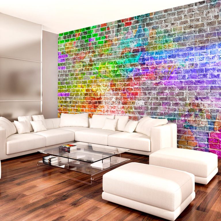 Fototapeta – Rainbow Wall Fototapeta – Rainbow Wall