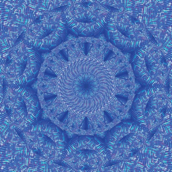 Tapeta Mandala modrá Tapeta Mandala modrá