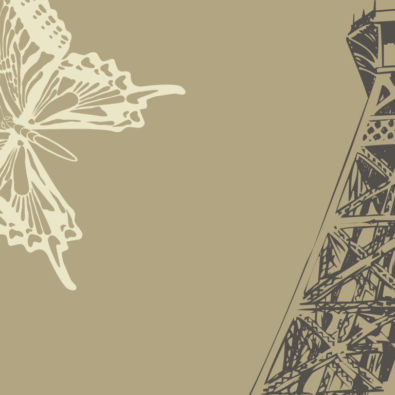 Tapeta Eiffelova věž květiny Tapeta Eiffelova věž květiny