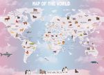 Tapeta Mapa světa (Anglicky) Tapeta Mapa světa (Anglicky)