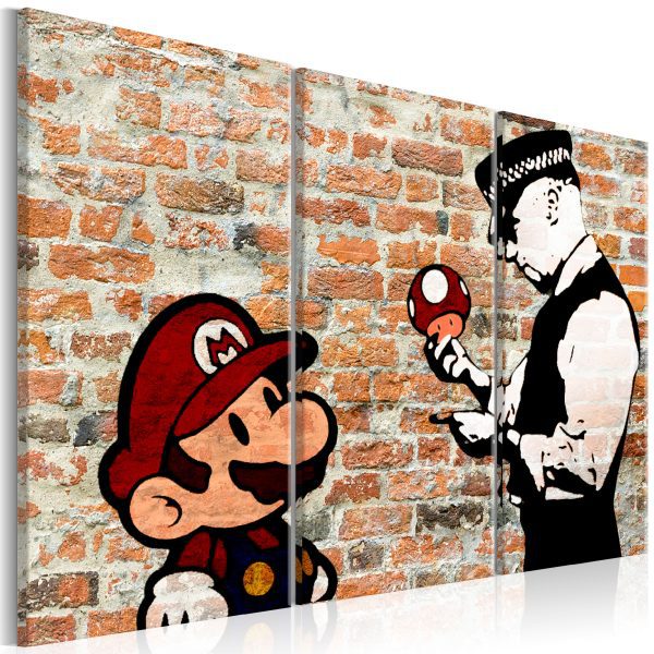 Obraz – Caught Mario Obraz – Caught Mario