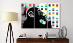 Obraz – The Thinker Monkey by Banksy Obraz – The Thinker Monkey by Banksy