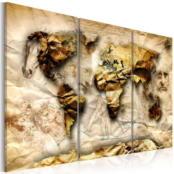 Obraz – Ancient World Map Obraz – Ancient World Map