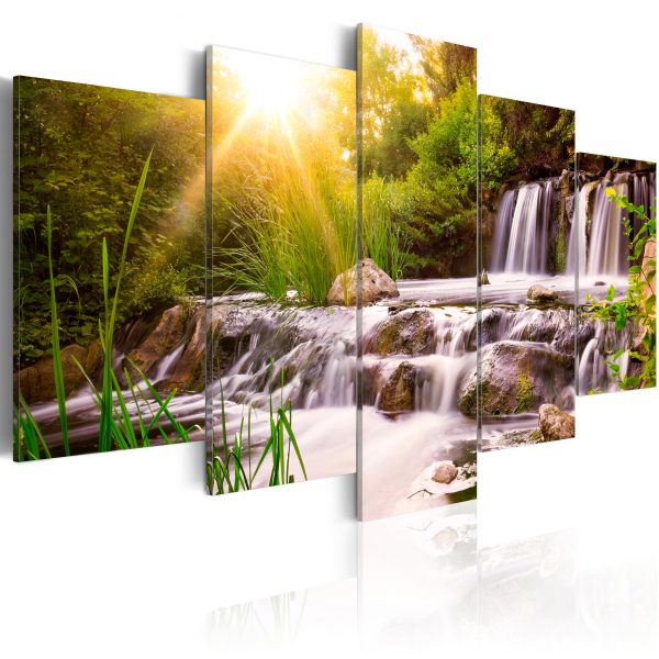 Obraz – Forest Waterfall Obraz – Forest Waterfall