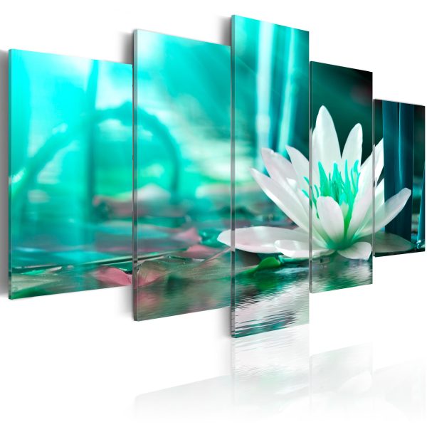 Obraz – Turquoise Lotus Obraz – Turquoise Lotus
