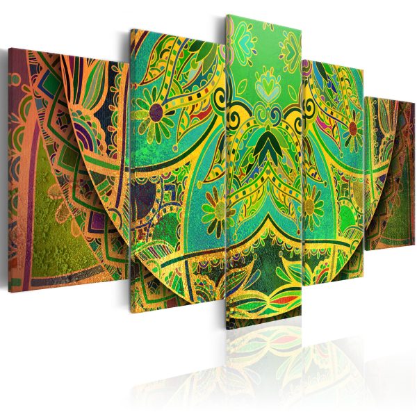 Obraz – Mandala: Green Energy Obraz – Mandala: Green Energy