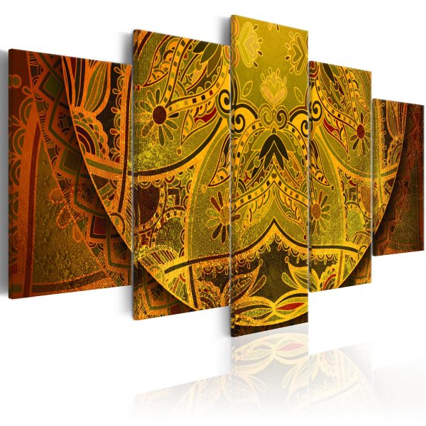 Obraz – Mandala: Golden Power Obraz – Mandala: Golden Power