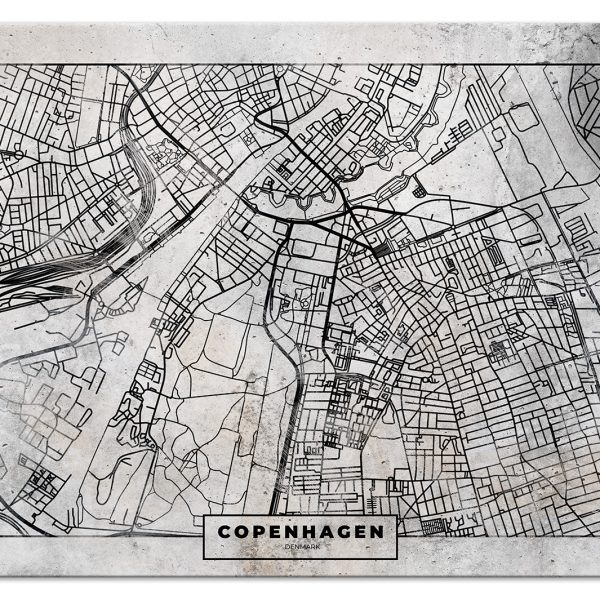 Obraz – Copenhagen Plan (1 Part) Wide Obraz – Copenhagen Plan (1 Part) Wide