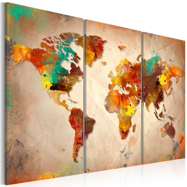Obraz – Painted World – triptych Obraz – Painted World – triptych