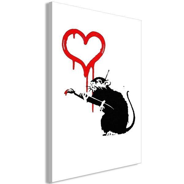 Obraz – Love Rat (1 Part) Vertical Obraz – Love Rat (1 Part) Vertical