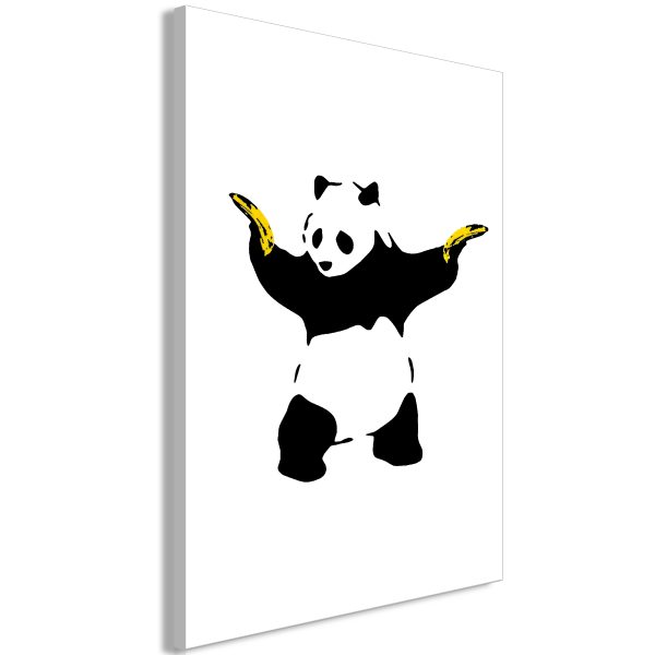 Obraz – Panda with Guns (1 Part) Vertical Obraz – Panda with Guns (1 Part) Vertical