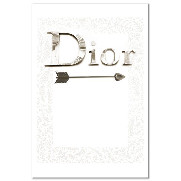 Obraz – Silver Dior (1 Part) Vertical Obraz – Silver Dior (1 Part) Vertical