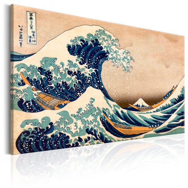 Obraz – The Great Wave off Kanagawa (Reproduction) Obraz – The Great Wave off Kanagawa (Reproduction)