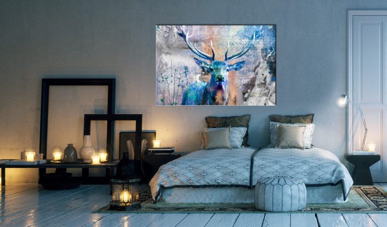Obraz – Blue Deer Obraz – Blue Deer