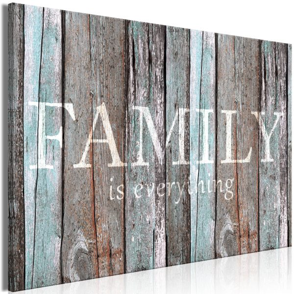 Obraz – Family Is Everything (1 Part) Wide – First Variant Obraz – Family Is Everything (1 Part) Wide – First Variant