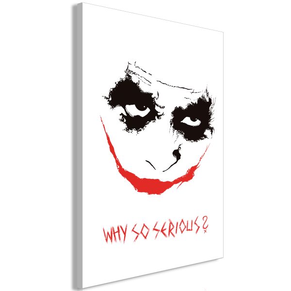 Obraz – Why so Serious? (1 Part) Vertical Obraz – Why so Serious? (1 Part) Vertical
