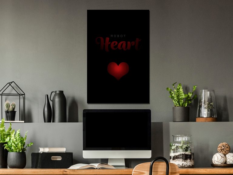 Obraz – Robot Heart (1 Part) Vertical Obraz – Robot Heart (1 Part) Vertical