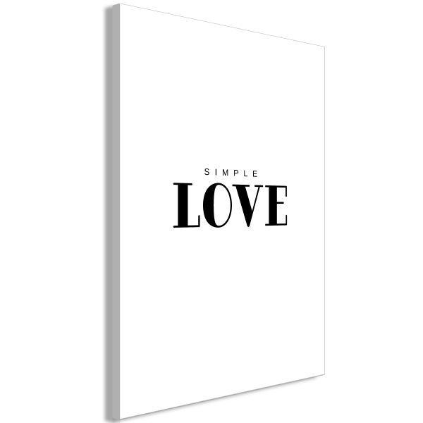 Obraz – Simple Love (1 Part) Vertical Obraz – Simple Love (1 Part) Vertical