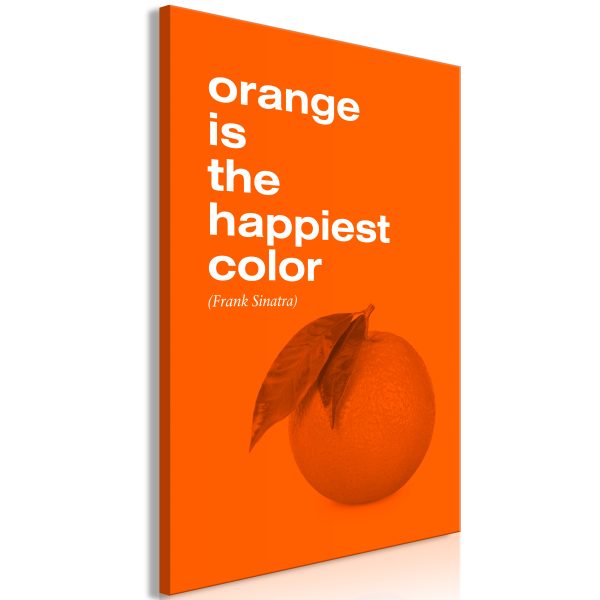 Obraz – The Happiest Colour (1 Part) Vertical Obraz – The Happiest Colour (1 Part) Vertical