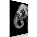 Obraz – Portrait of Elephant (1 Part) Vertical Obraz – Portrait of Elephant (1 Part) Vertical