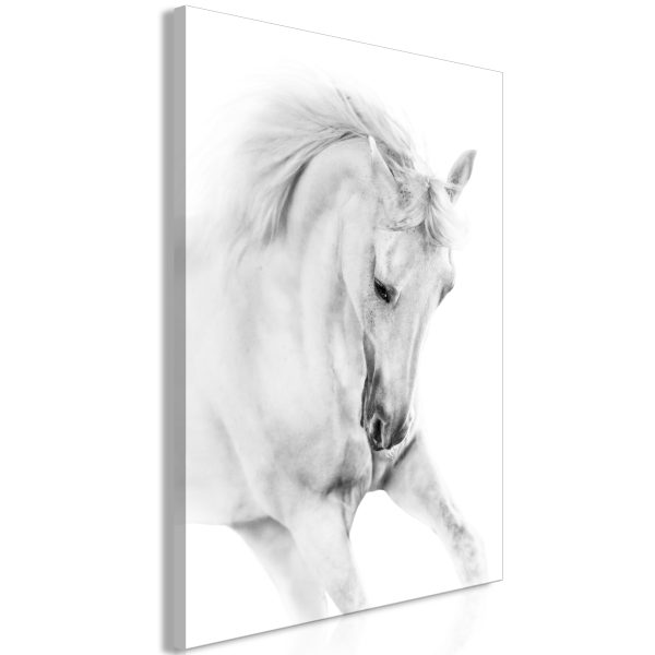 Obraz – White Horse (1 Part) Vertical Obraz – White Horse (1 Part) Vertical