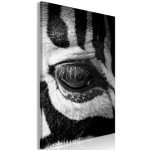 Obraz – Zebra Eye (1 Part) Vertical Obraz – Zebra Eye (1 Part) Vertical