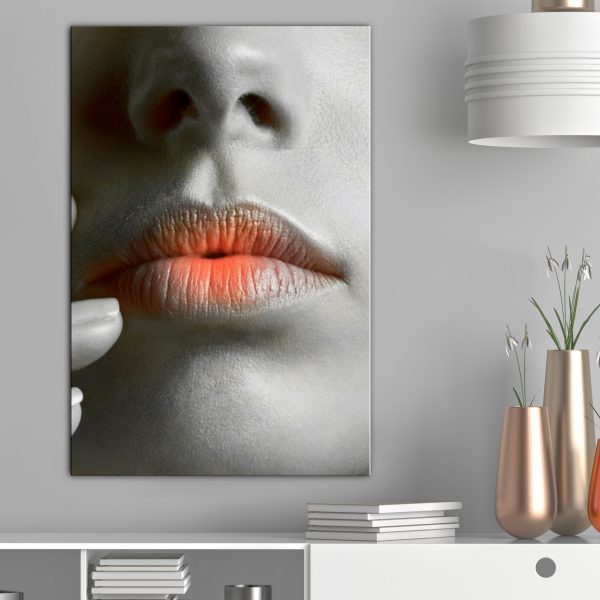 Obraz – Hot Lips (1 Part) Vertical Obraz – Hot Lips (1 Part) Vertical