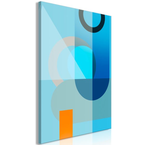 Obraz – Blue Surface (1 Part) Vertical Obraz – Blue Surface (1 Part) Vertical