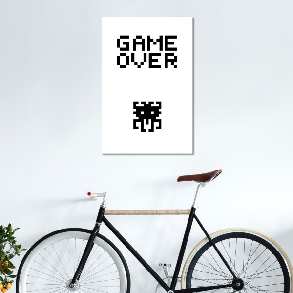 Obraz – Game Over (1 Part) Vertical Obraz – Game Over (1 Part) Vertical