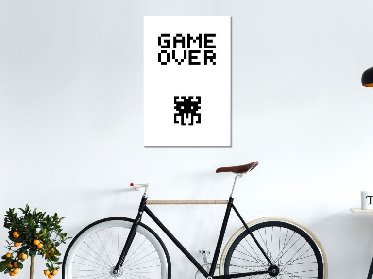 Obraz – Game Over (1 Part) Vertical Obraz – Game Over (1 Part) Vertical