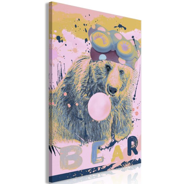 Obraz – Teddy Bear Gourmand (1 Part) Vertical Obraz – Teddy Bear Gourmand (1 Part) Vertical