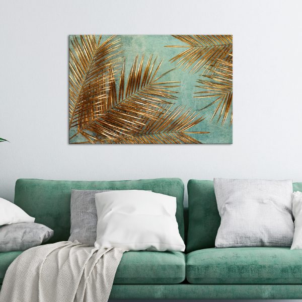 Obraz – Sunny Palm Trees (1 Part) Wide Obraz – Sunny Palm Trees (1 Part) Wide